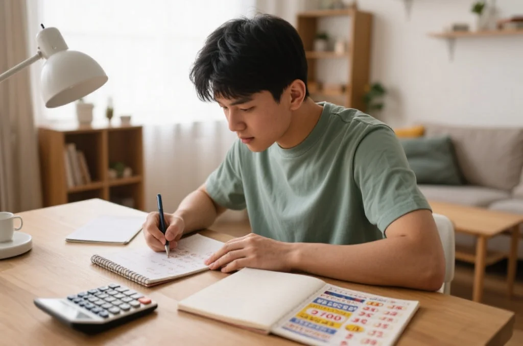 理性设定彩票预算的场景